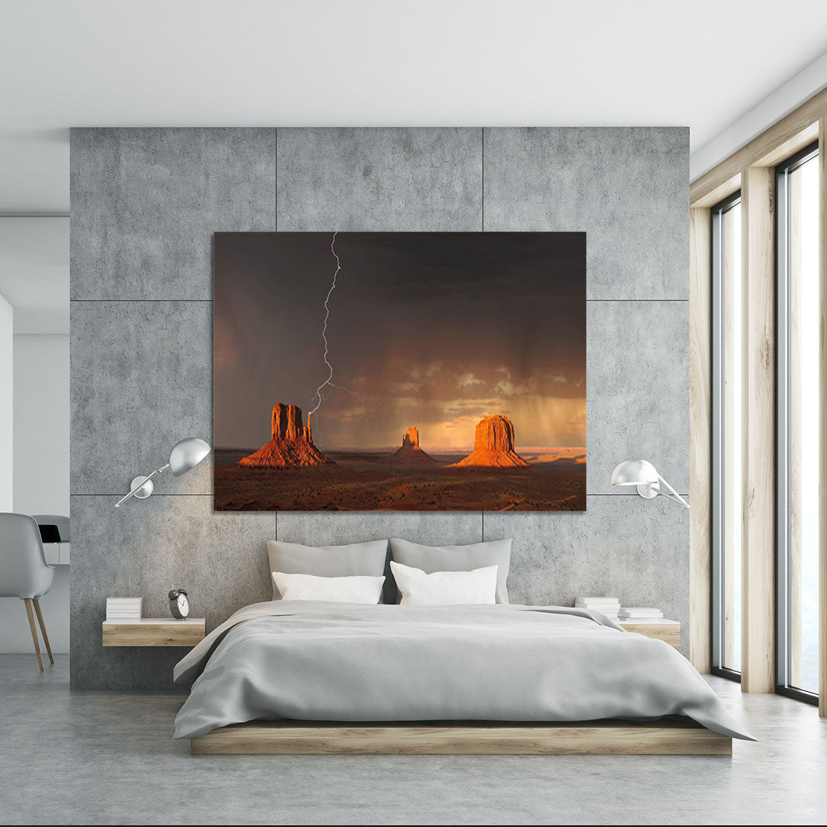 Monument Valley Canvas Print or Poster - Canvas Art Rocks - 5
