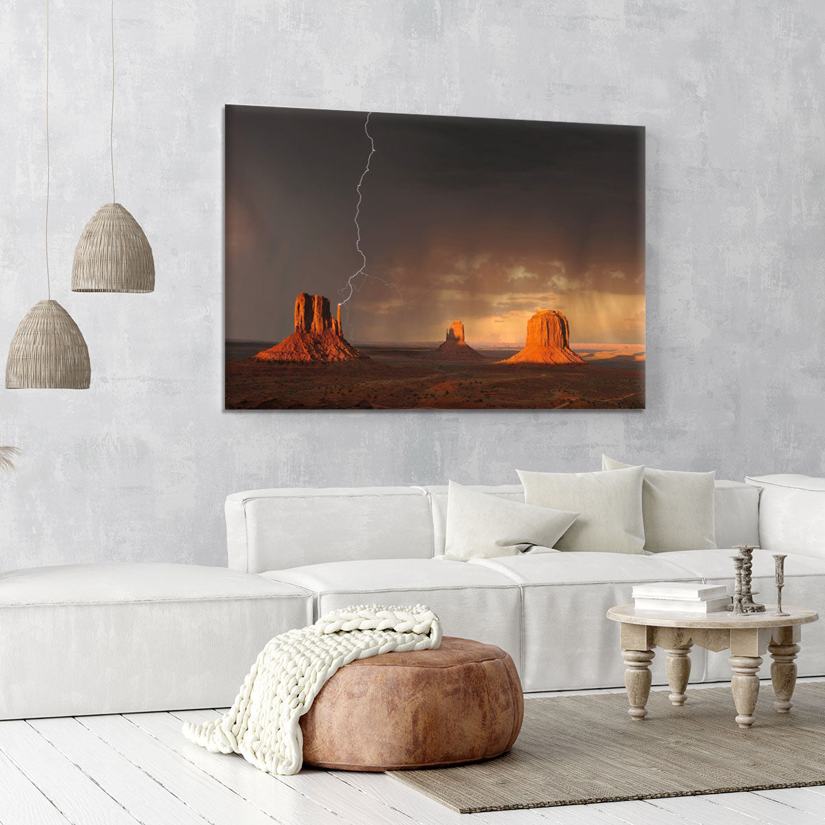 Monument Valley Canvas Print or Poster - Canvas Art Rocks - 6