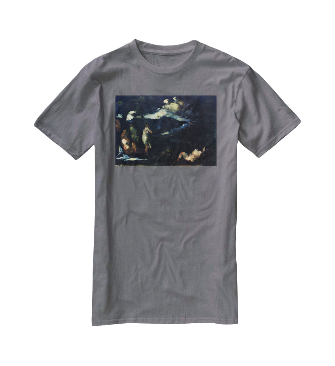 More Bathers by Cezanne T-Shirt - Canvas Art Rocks - 3