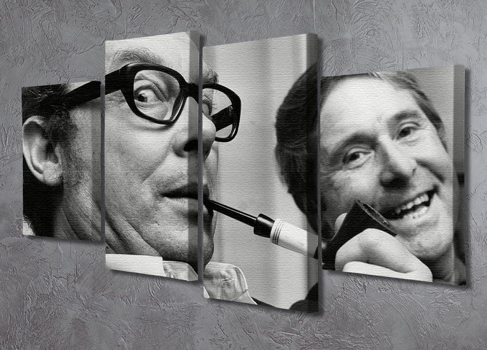 Morecambe and Wise in the 70s 4 Split Panel Canvas - Canvas Art Rocks - 2