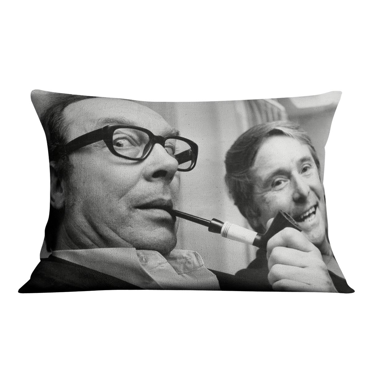 Morecambe and Wise in the 70s Cushion