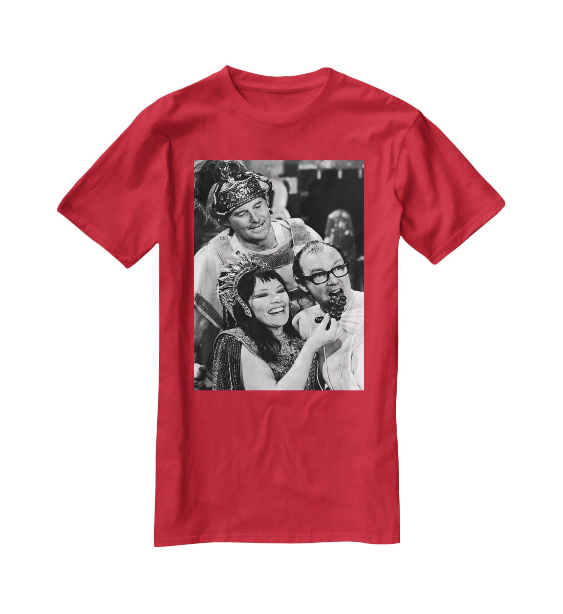 Morecambe and Wise with Glenda Jackson T-Shirt - Canvas Art Rocks - 4