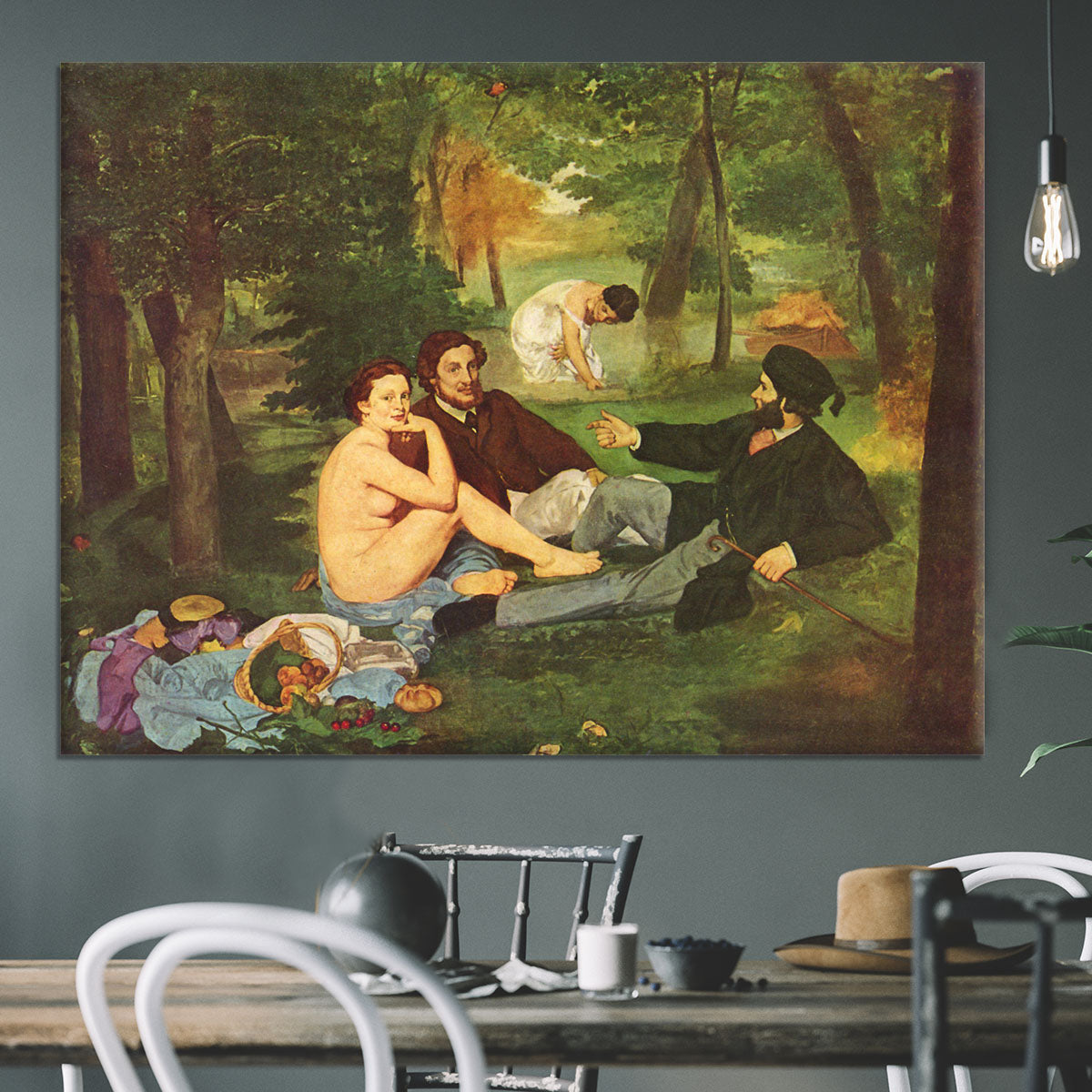 Morning Break by Manet Canvas Print or Poster - Canvas Art Rocks - 3
