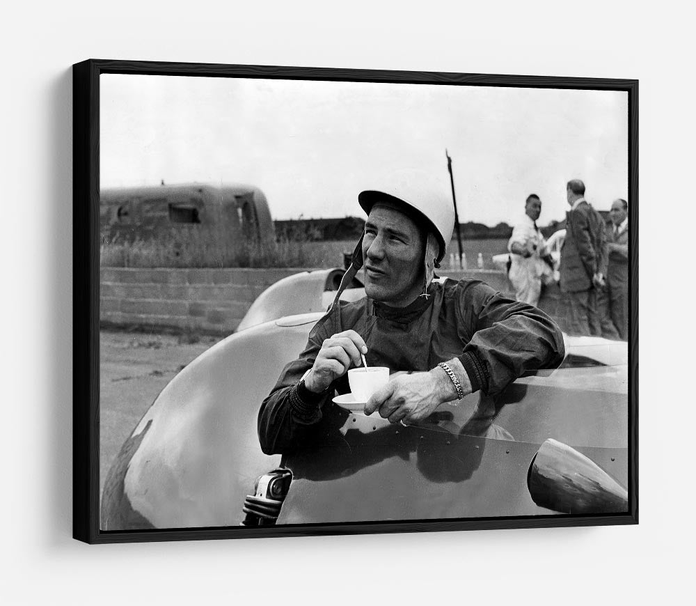 Motor racing driver Stirling Moss HD Metal Print