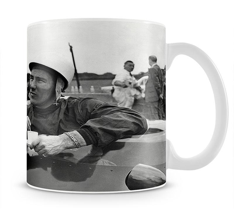 Motor racing driver Stirling Moss Mug - Canvas Art Rocks - 1