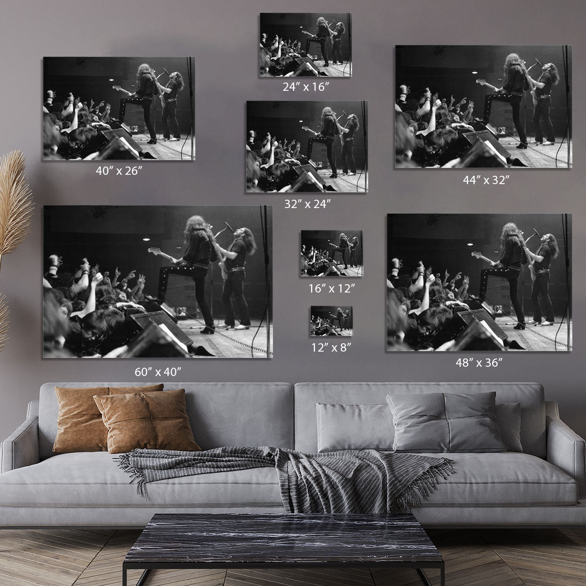 Motorhead on stage Canvas Print or Poster - Canvas Art Rocks - 7