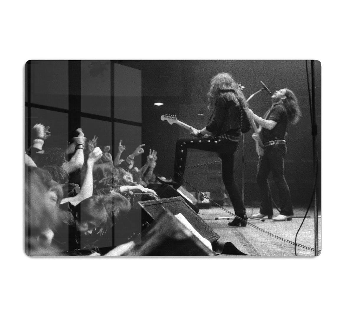 Motorhead on stage HD Metal Print