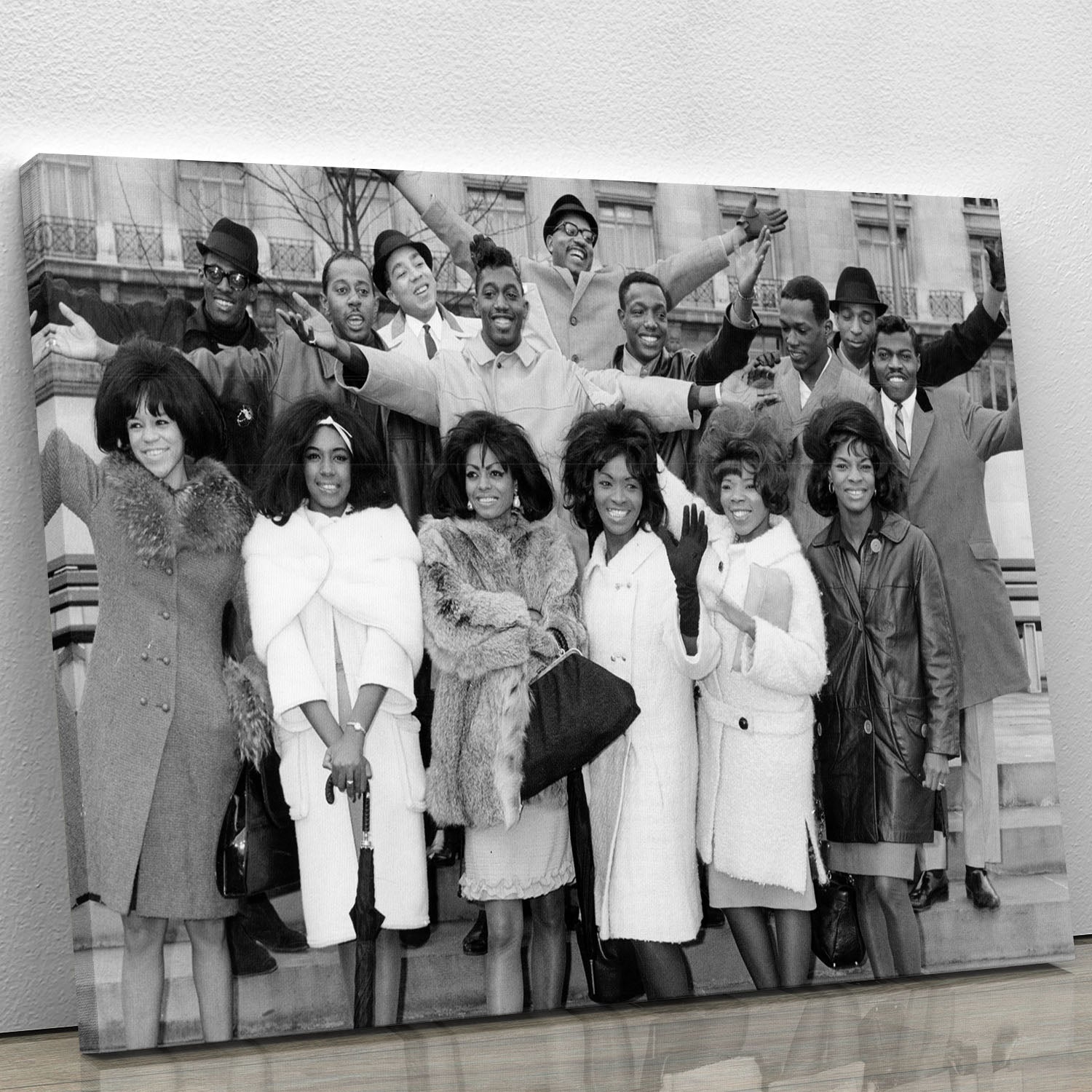 Motown Revue UK Tour 1965 Canvas Print or Poster - Canvas Art Rocks - 1
