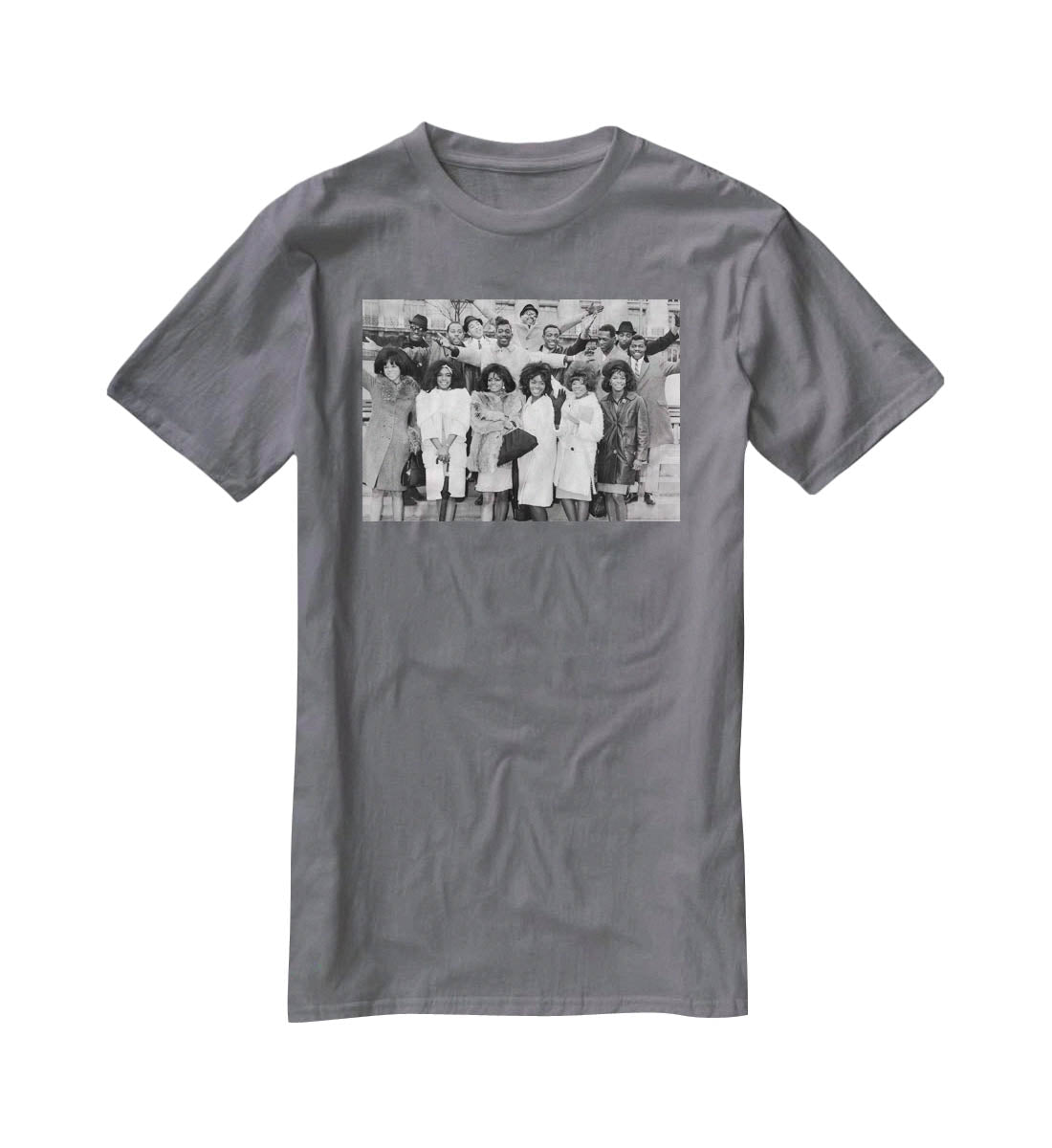 Motown Revue UK Tour 1965 T-Shirt - Canvas Art Rocks - 3