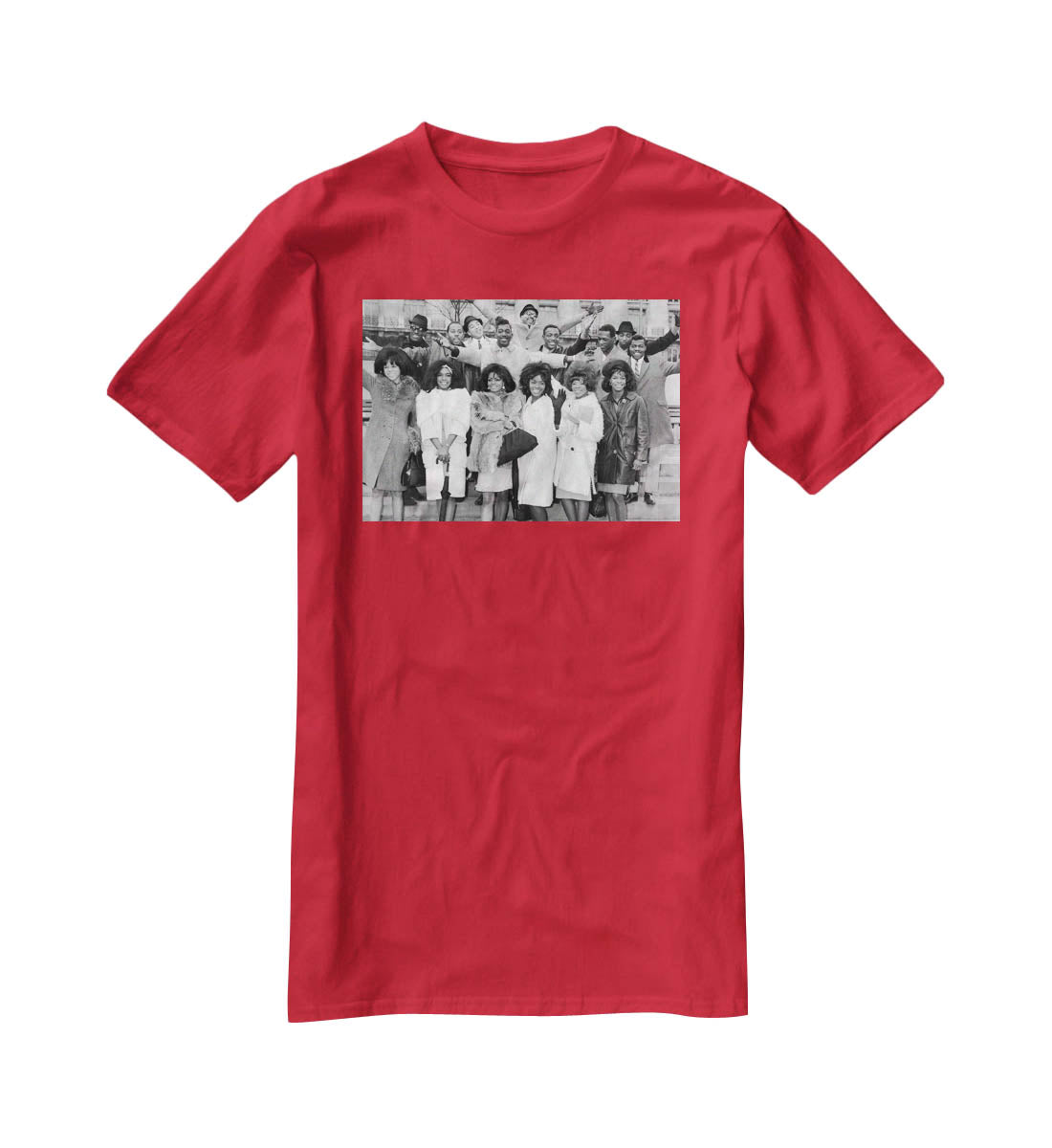 Motown Revue UK Tour 1965 T-Shirt - Canvas Art Rocks - 4
