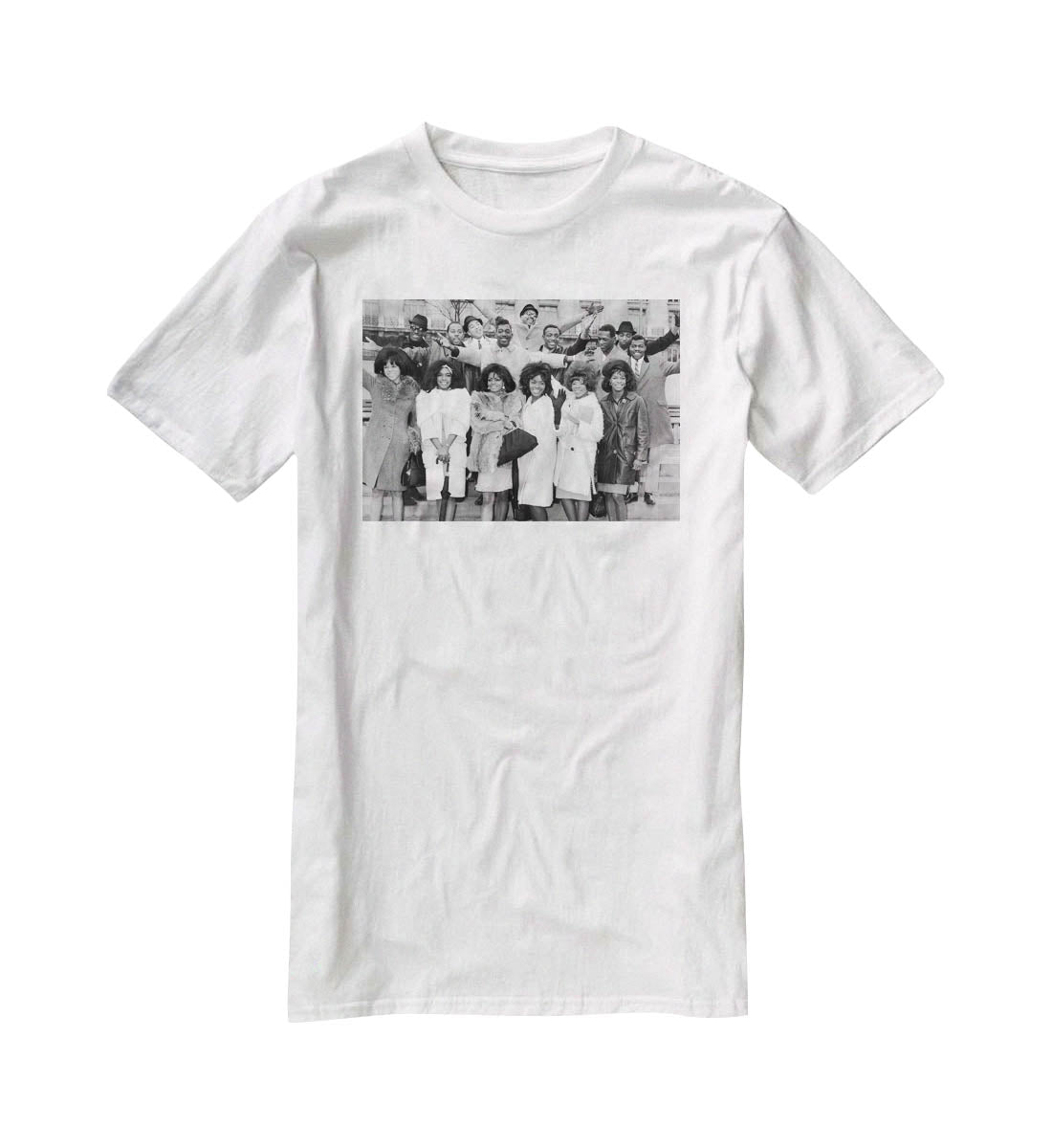 Motown Revue UK Tour 1965 T-Shirt - Canvas Art Rocks - 5