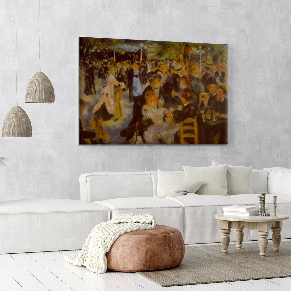 Moulin Galette by Renoir Canvas Print or Poster - Canvas Art Rocks - 6