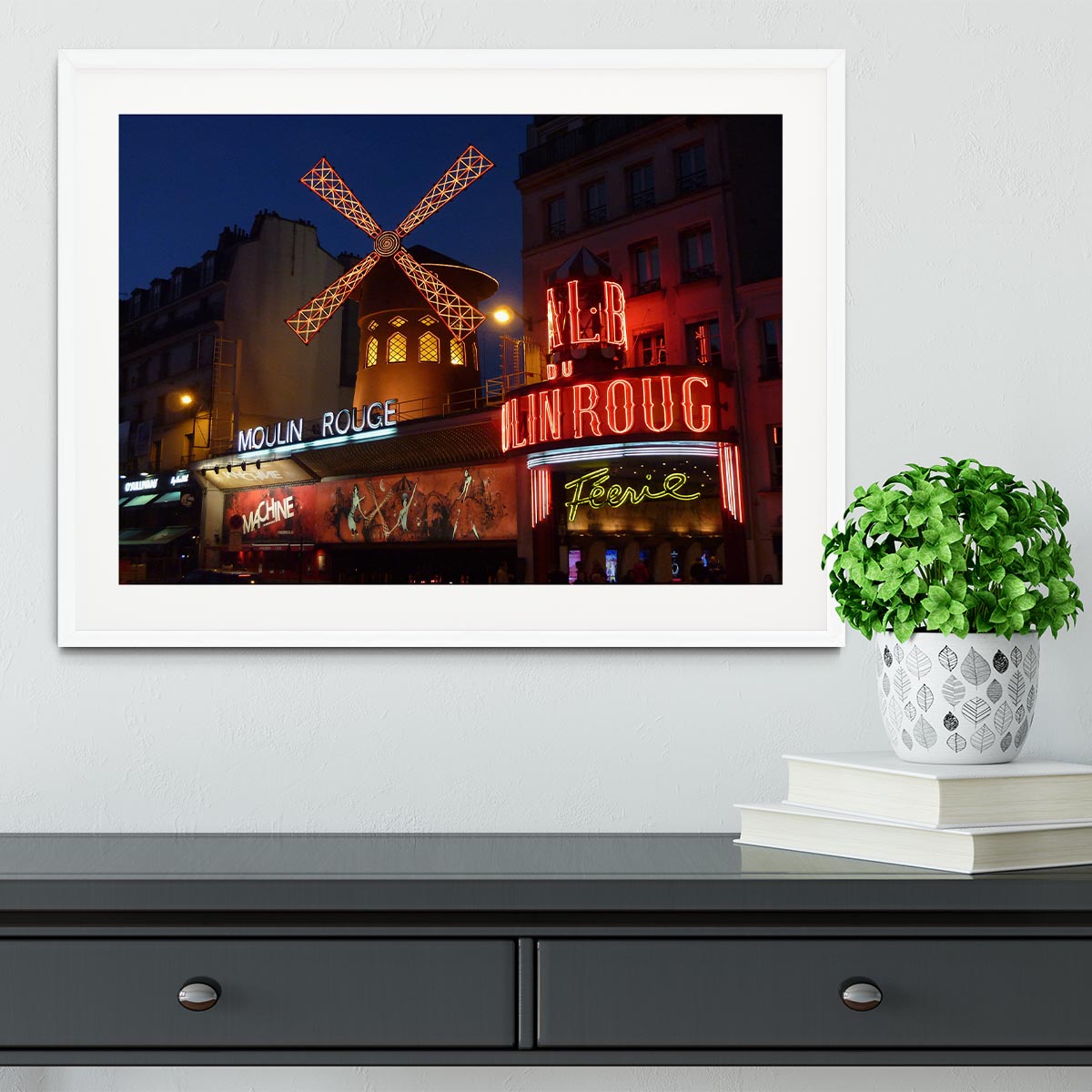 Moulin Rouge Framed Print - Canvas Art Rocks - 5