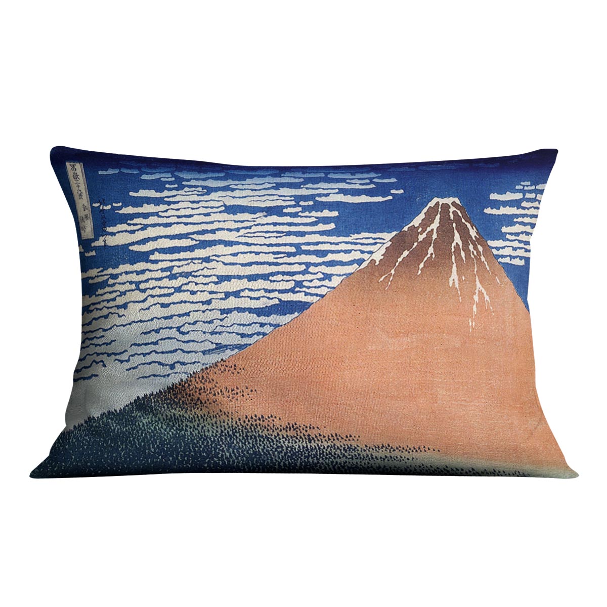 Mount Fuji by Hokusai Cushion