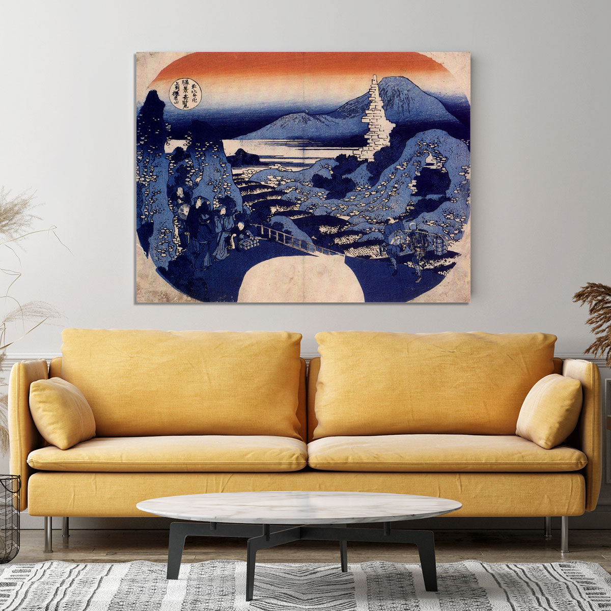 Mount Haruna by Hokusai Canvas Print or Poster - Canvas Art Rocks - 4