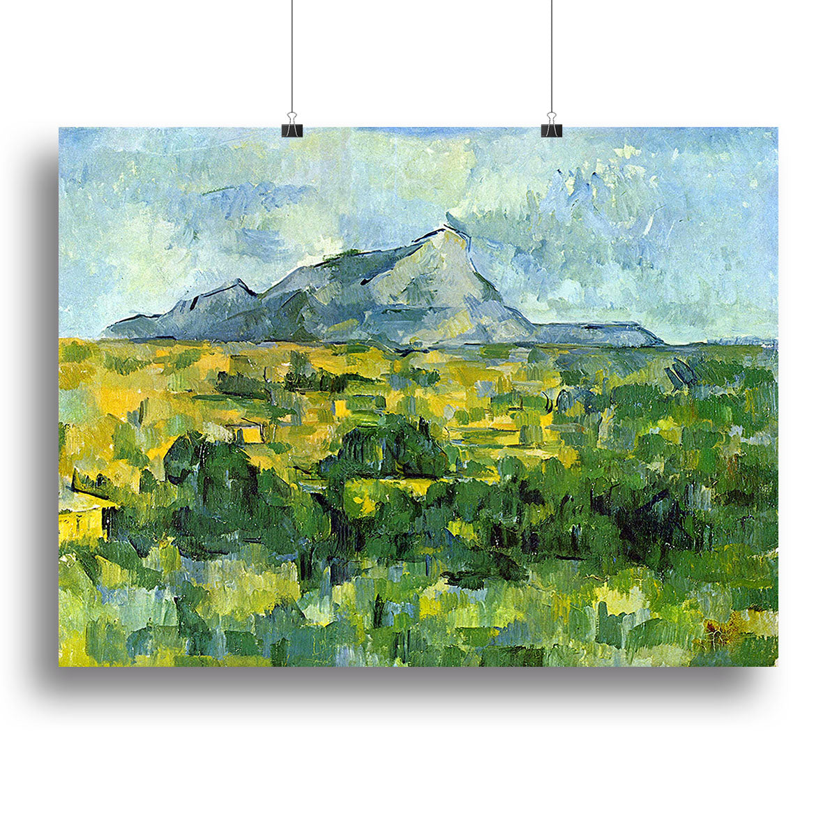Mount St. Victiore by Cezanne Canvas Print or Poster - Canvas Art Rocks - 2