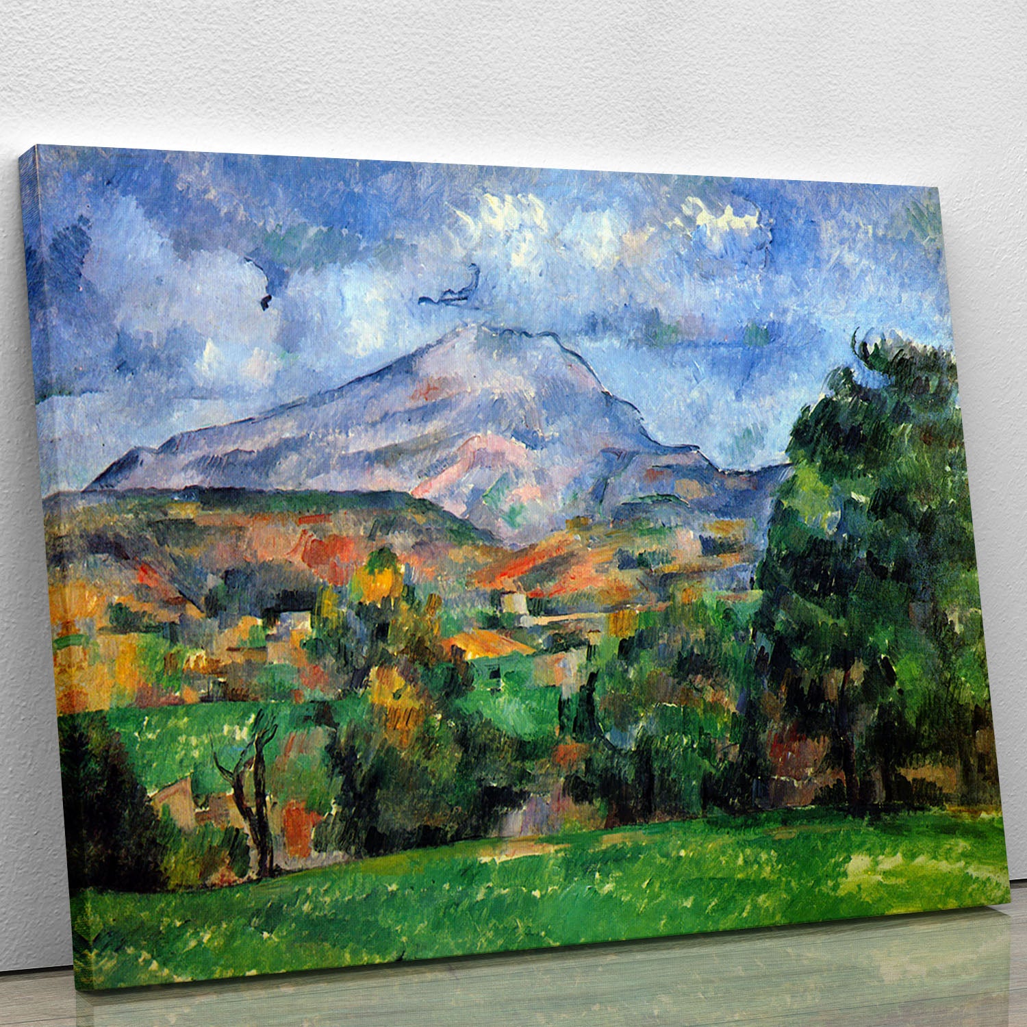 Mount St. Victoire by Cezanne Canvas Print or Poster - Canvas Art Rocks - 1