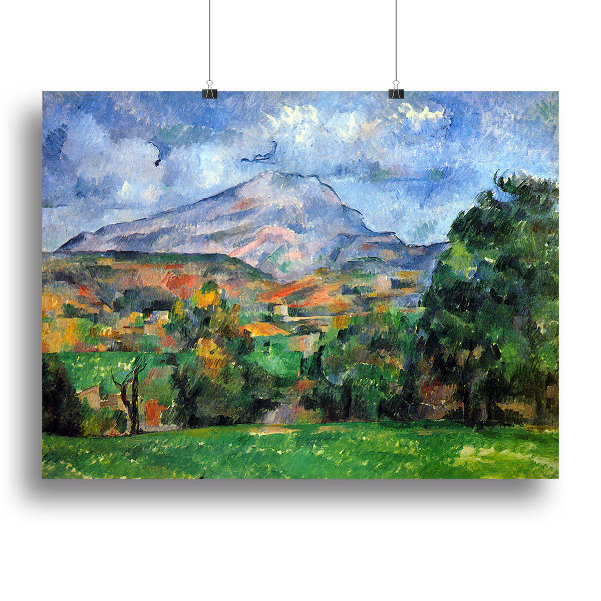 Mount St. Victoire by Cezanne Canvas Print or Poster - Canvas Art Rocks - 2
