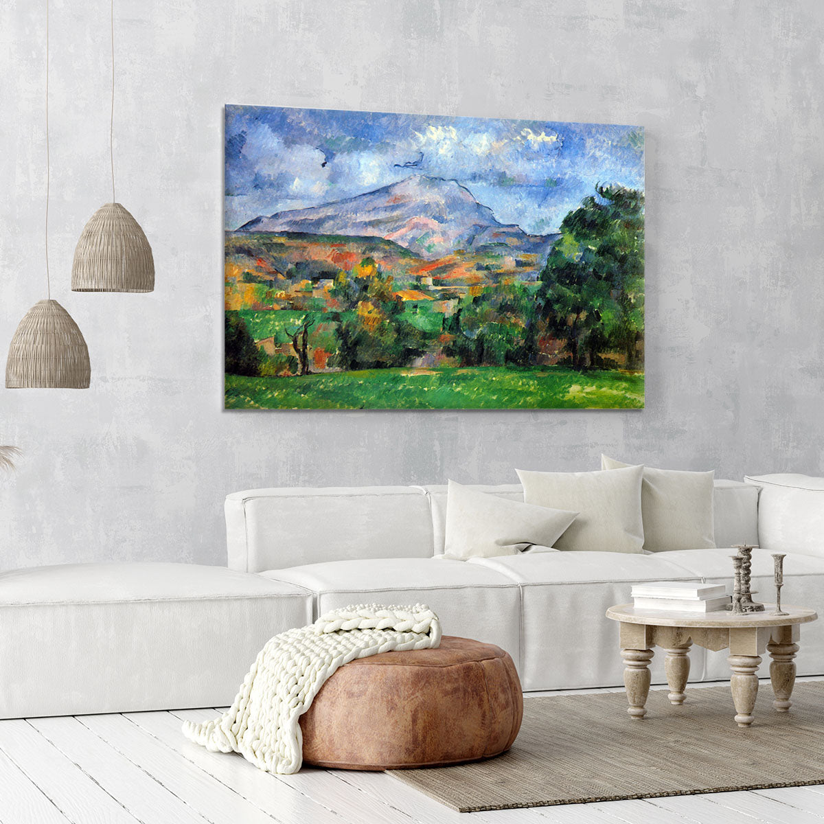 Mount St. Victoire by Cezanne Canvas Print or Poster - Canvas Art Rocks - 6