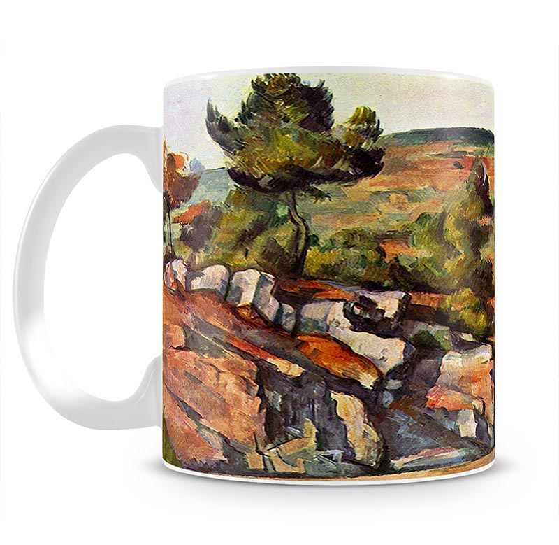 Mountains in Provence by Cezanne Mug - Canvas Art Rocks - 1