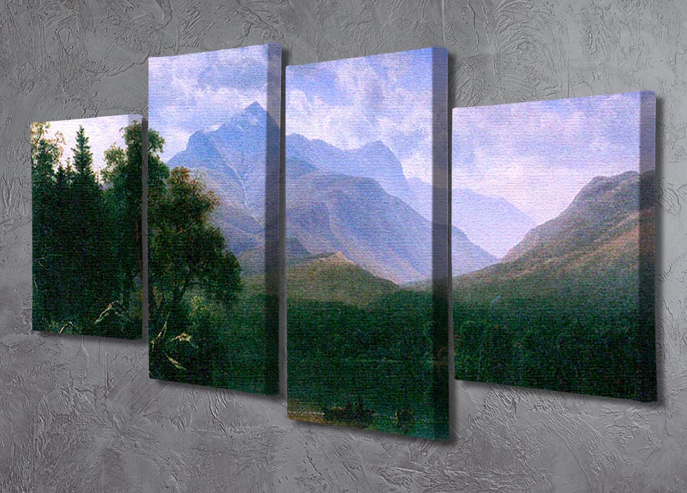 Mt. Washington by Bierstadt 4 Split Panel Canvas - Canvas Art Rocks - 2