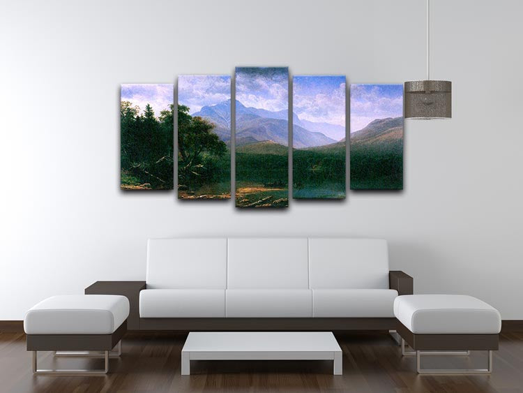 Mt. Washington by Bierstadt 5 Split Panel Canvas - Canvas Art Rocks - 3
