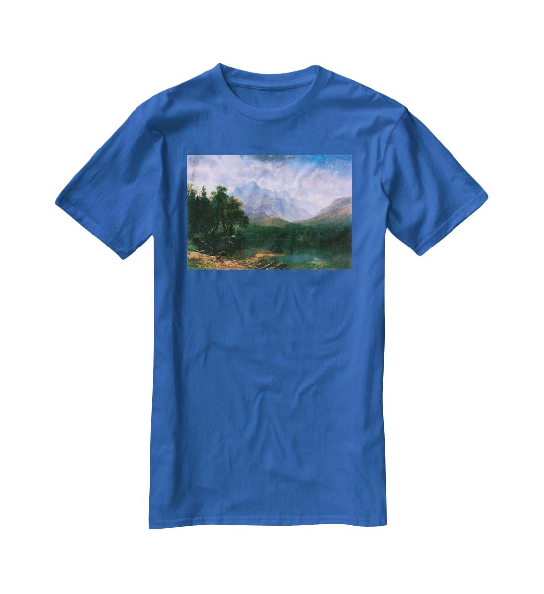 Mt. Washington by Bierstadt T-Shirt - Canvas Art Rocks - 2