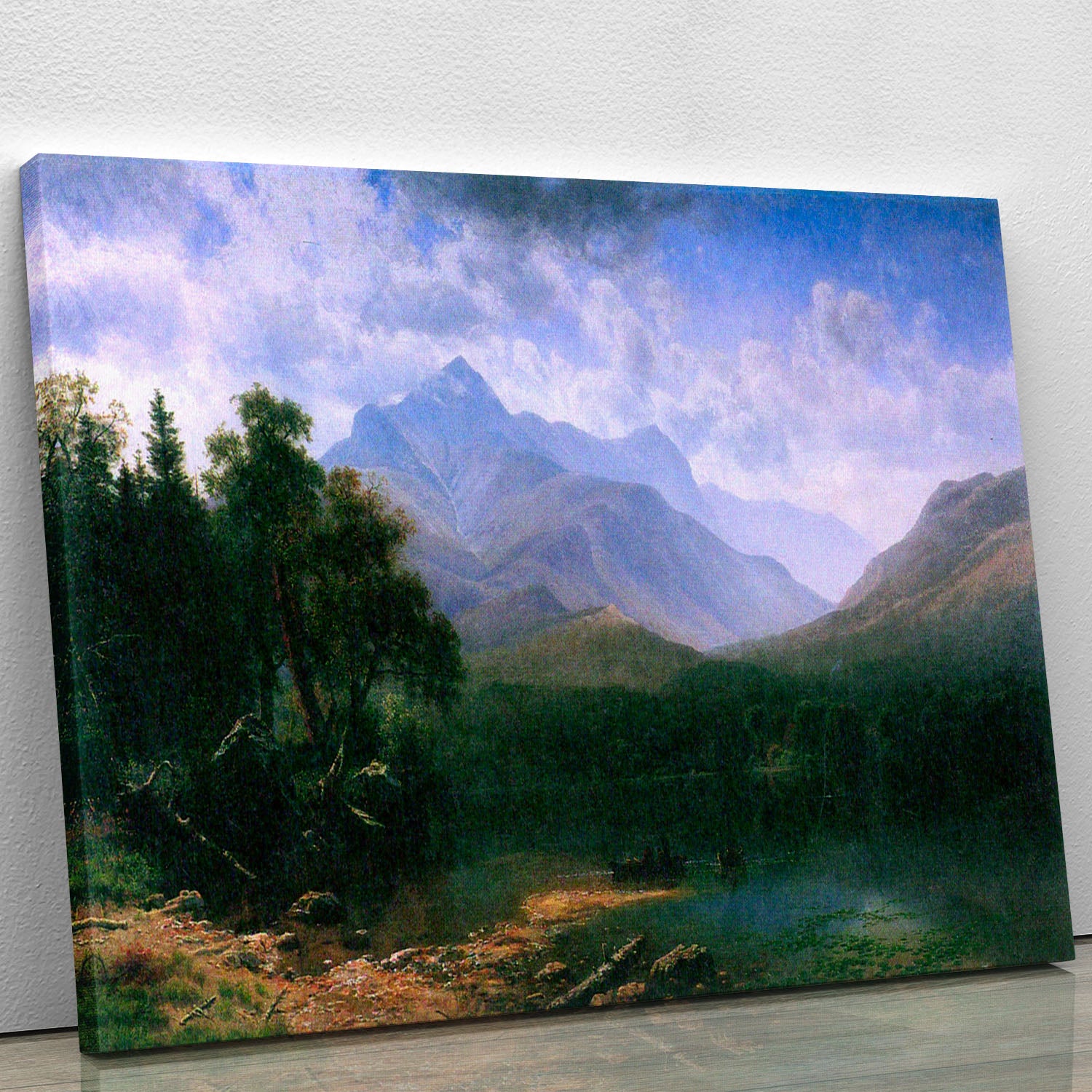 Mt. Washington by Bierstadt Canvas Print or Poster - Canvas Art Rocks - 1