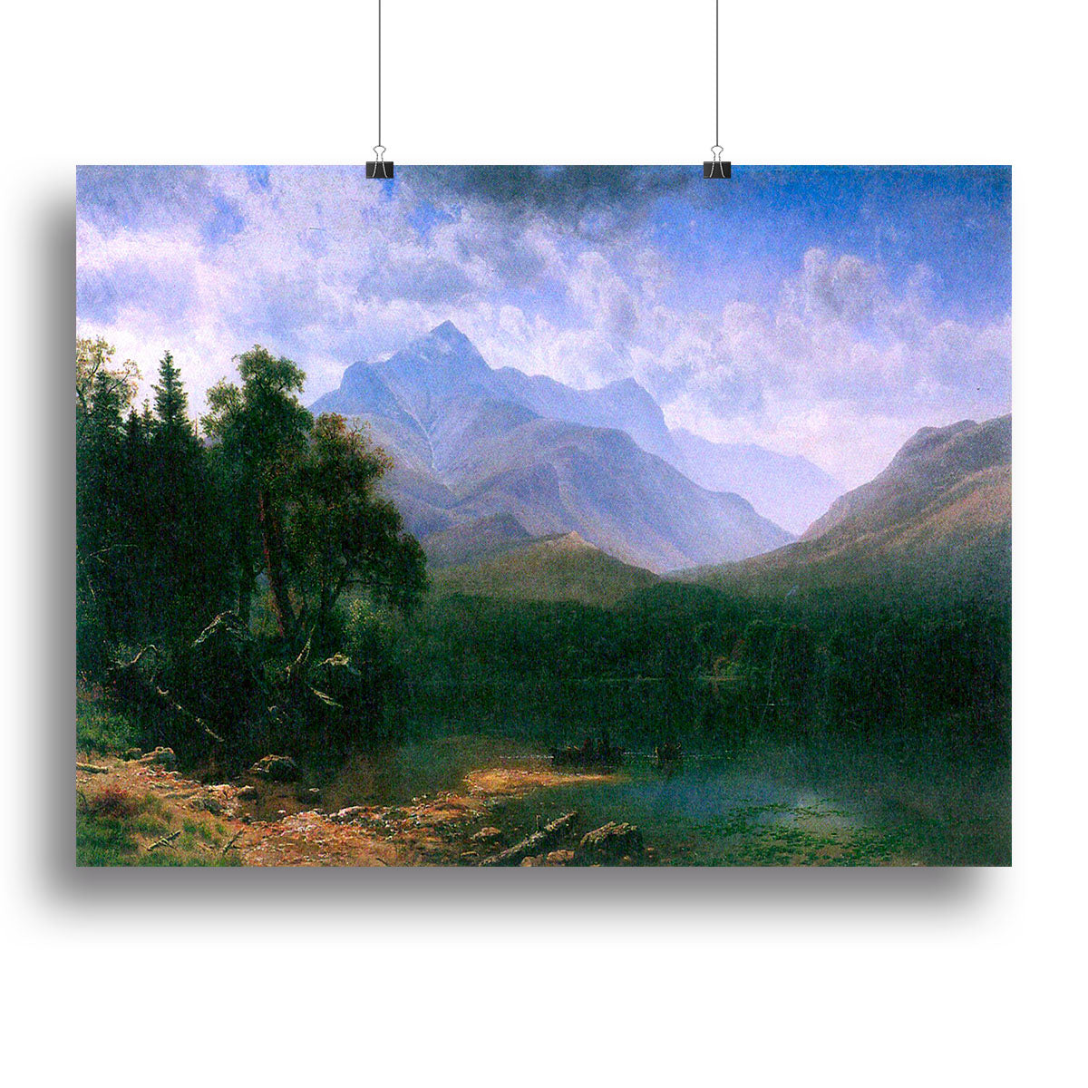 Mt. Washington by Bierstadt Canvas Print or Poster - Canvas Art Rocks - 2