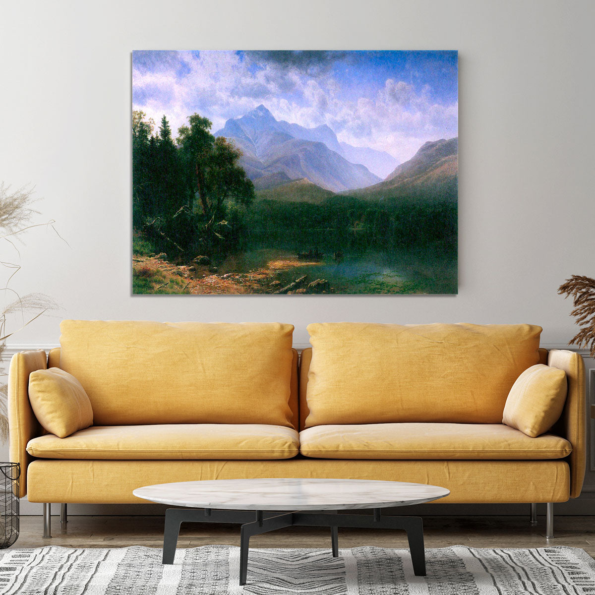 Mt. Washington by Bierstadt Canvas Print or Poster - Canvas Art Rocks - 4