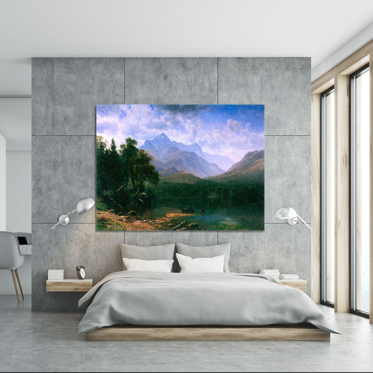 Mt. Washington by Bierstadt Canvas Print or Poster - Canvas Art Rocks - 5
