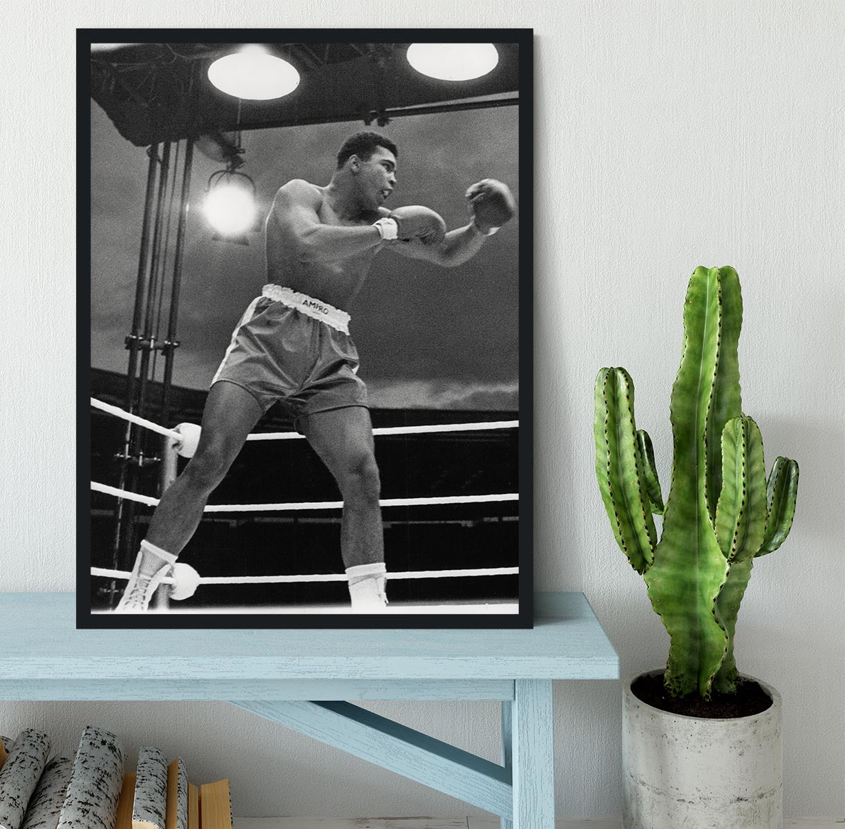 Muhammad Ali 1963 Framed Print - Canvas Art Rocks - 2