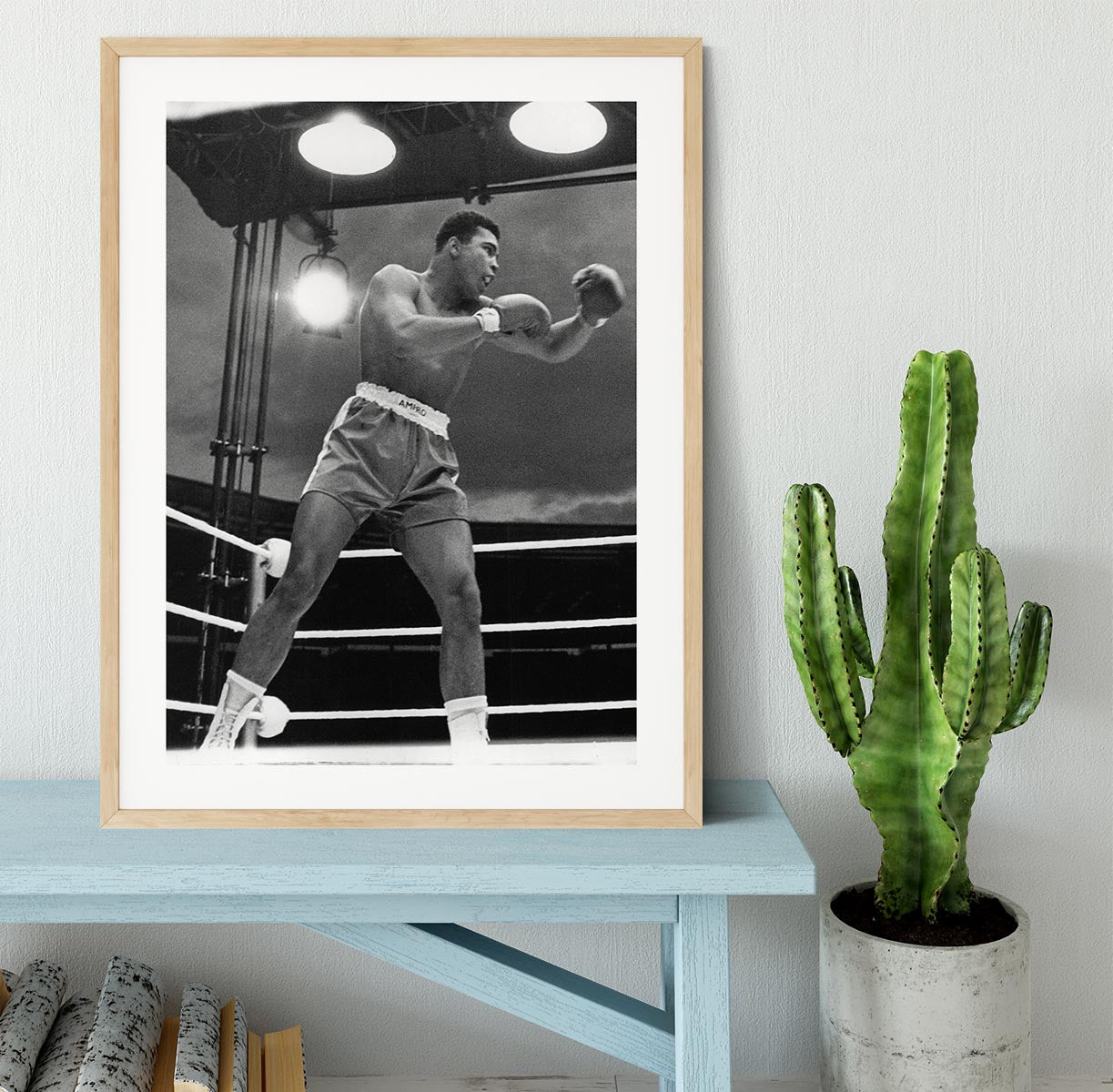 Muhammad Ali 1963 Framed Print - Canvas Art Rocks - 3