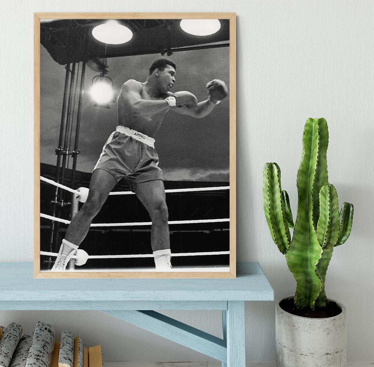 Muhammad Ali 1963 Framed Print - Canvas Art Rocks - 4
