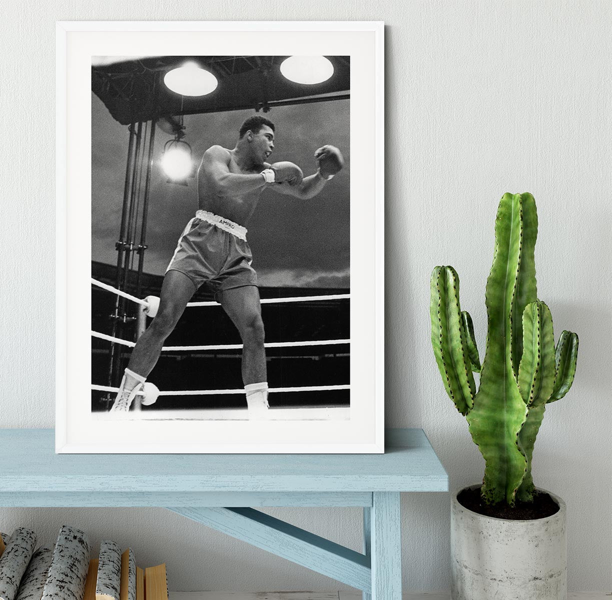 Muhammad Ali 1963 Framed Print - Canvas Art Rocks - 5