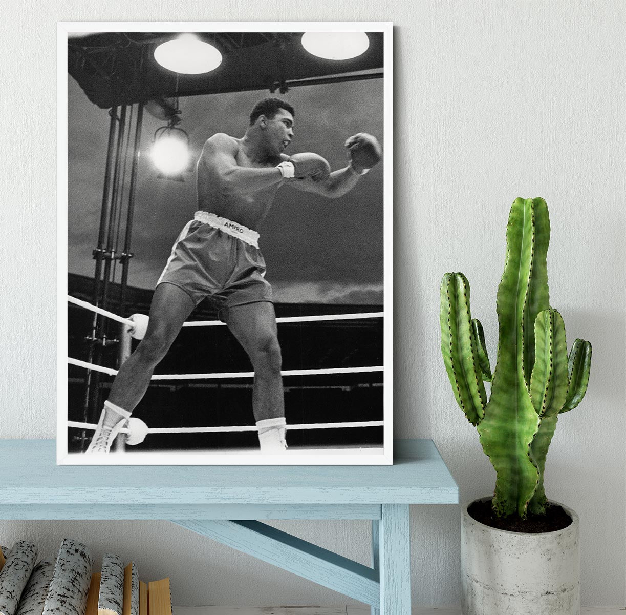 Muhammad Ali 1963 Framed Print - Canvas Art Rocks -6