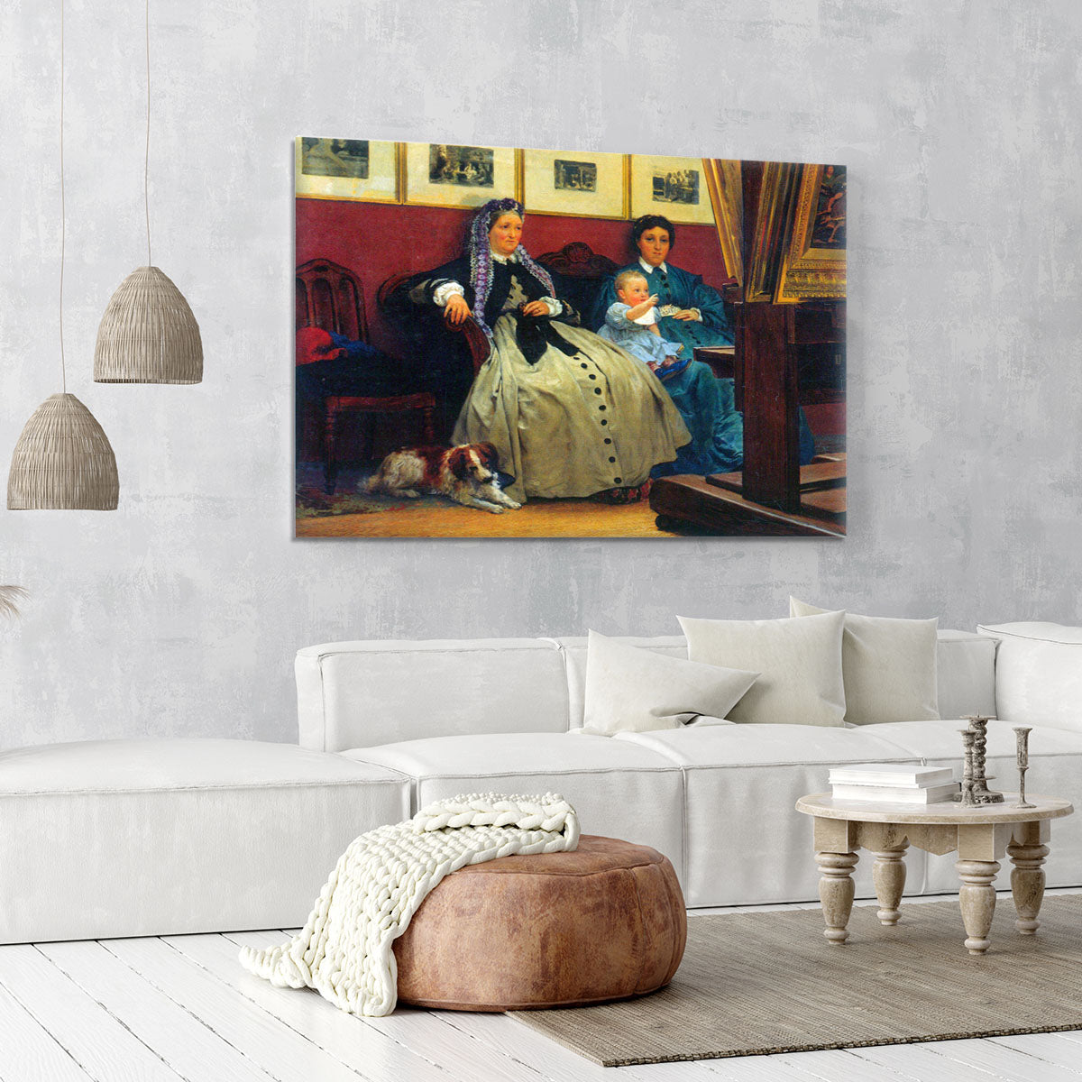 My studio by Alma Tadema Canvas Print or Poster - Canvas Art Rocks - 6