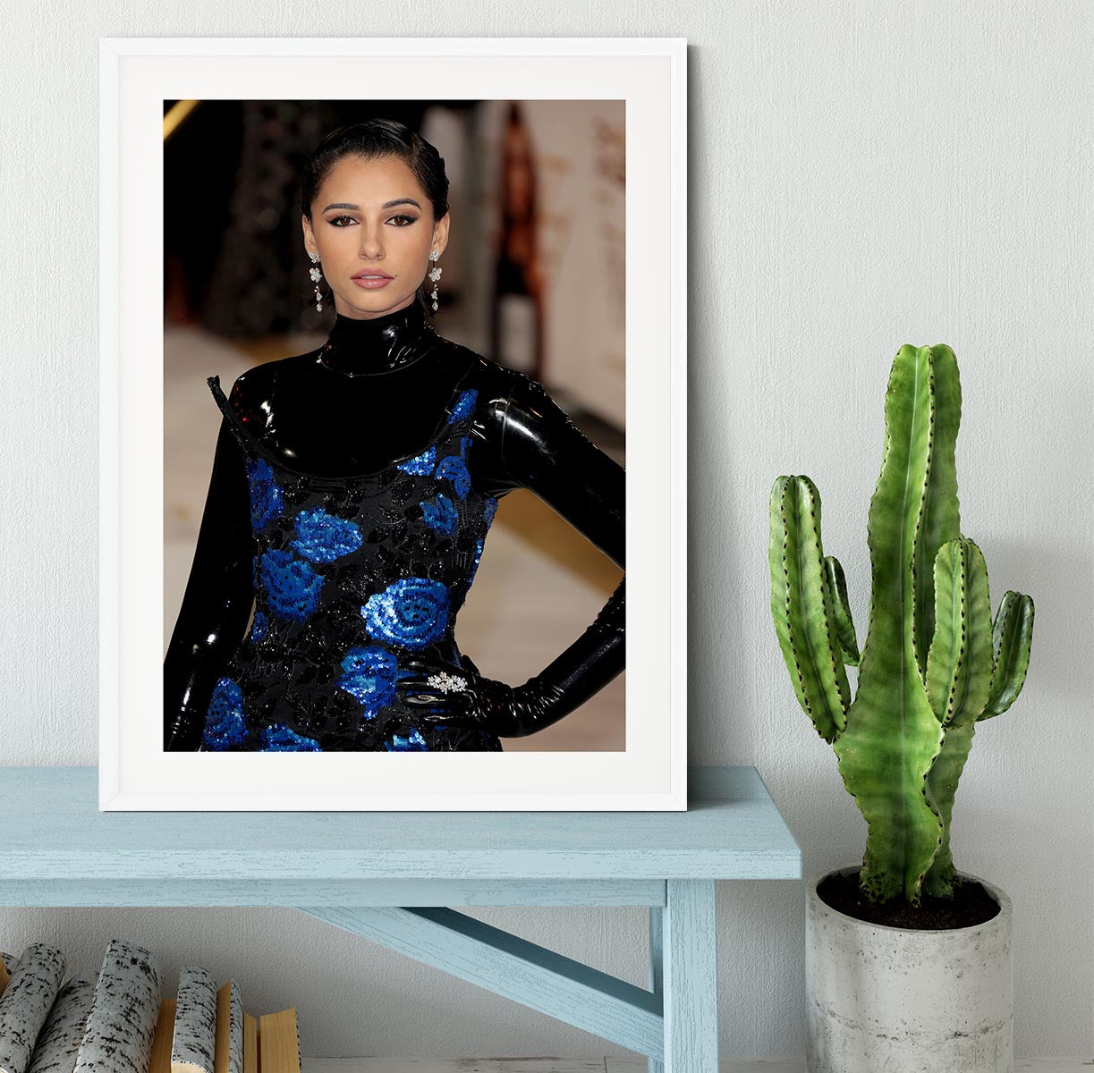 Naomi Scott Framed Print - Canvas Art Rocks - 5