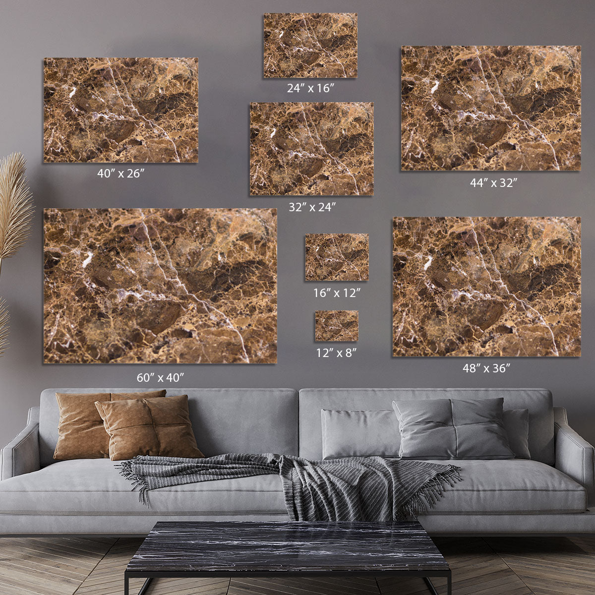 Natural Stone Canvas Print or Poster - Canvas Art Rocks - 7