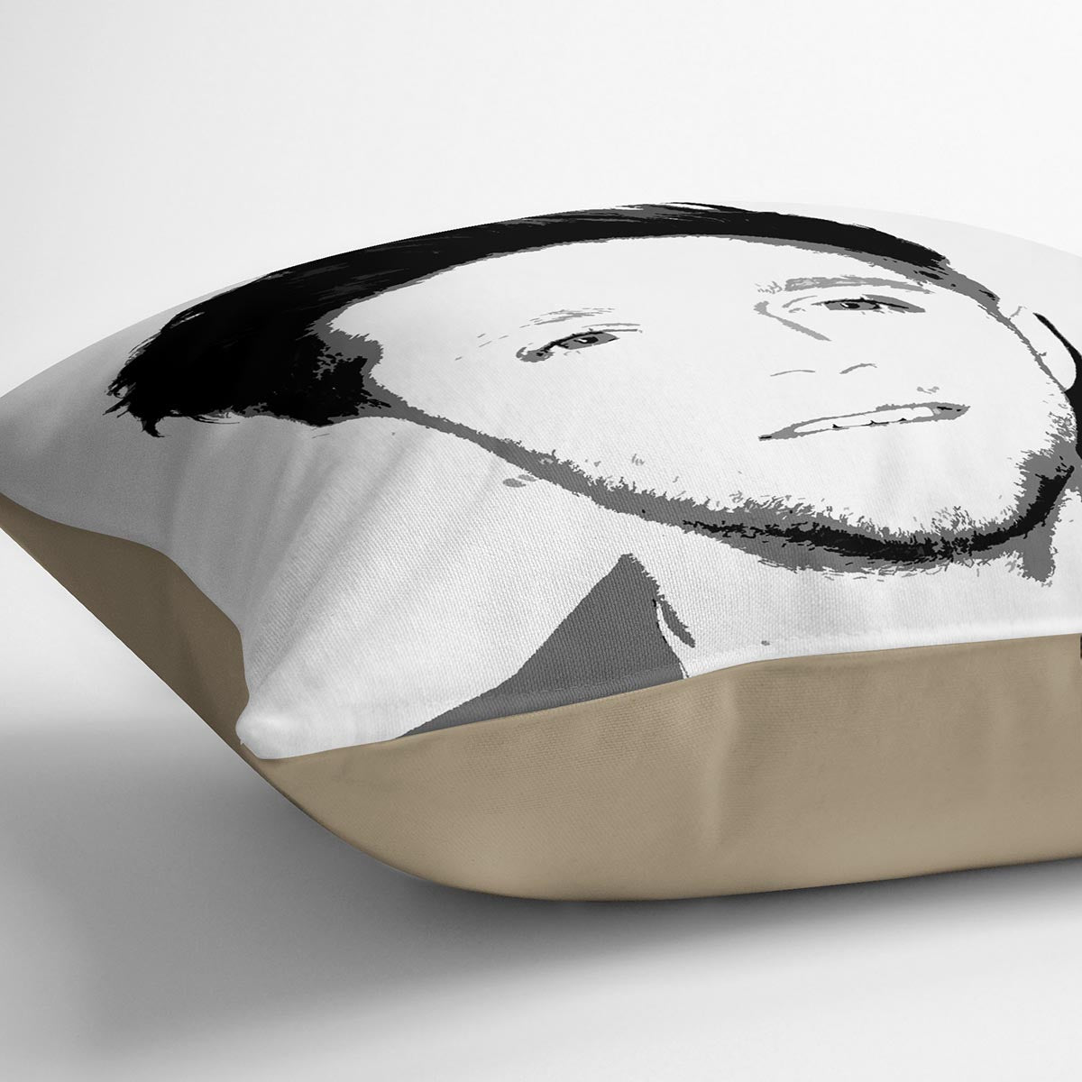 Niall Horan of One Direction Black and White Pop Art Cushion
