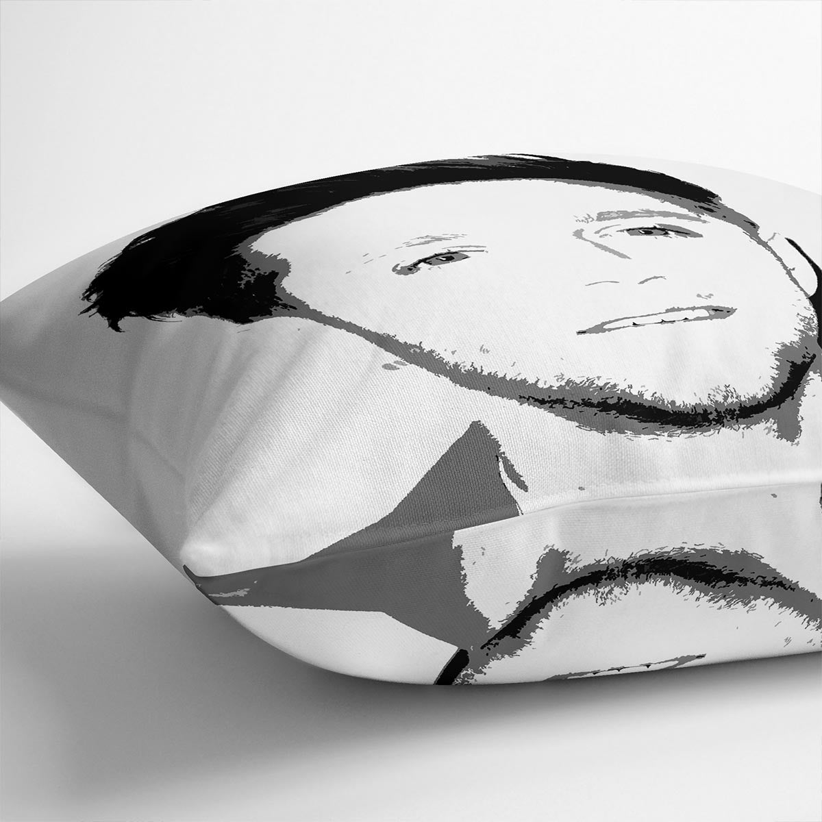 Niall Horan of One Direction Black and White Pop Art Cushion
