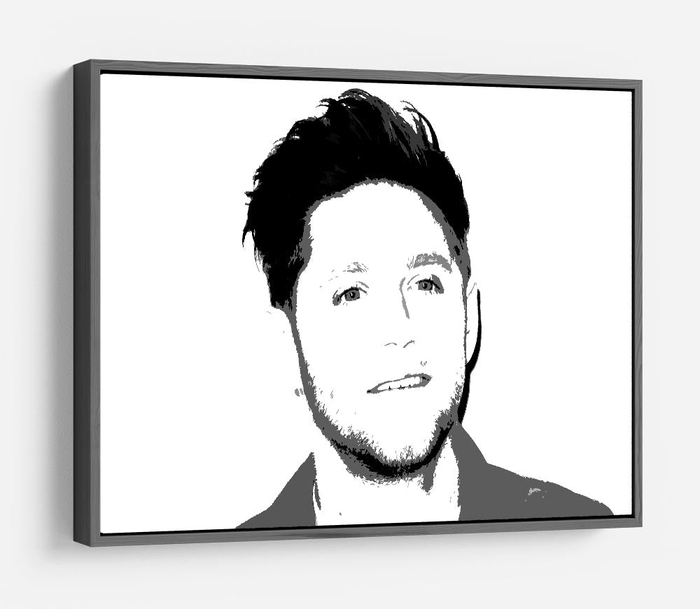 Niall Horan of One Direction Black and White Pop Art HD Metal Print