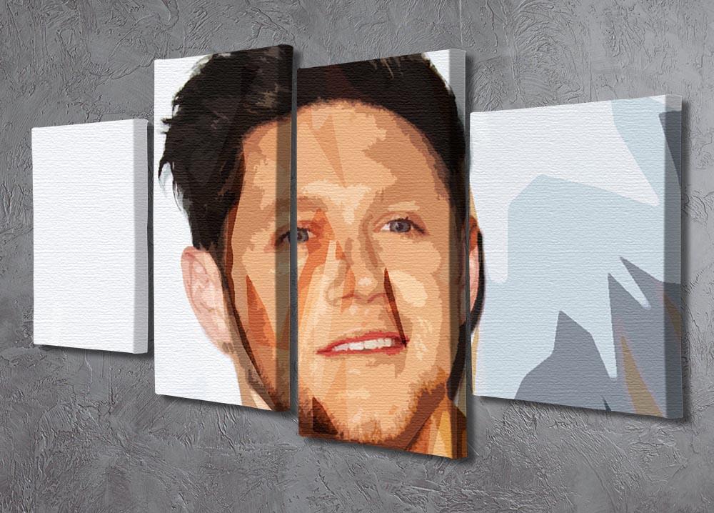 Niall Horan of One Direction Pop Art 4 Split Panel Canvas - Canvas Art Rocks - 2