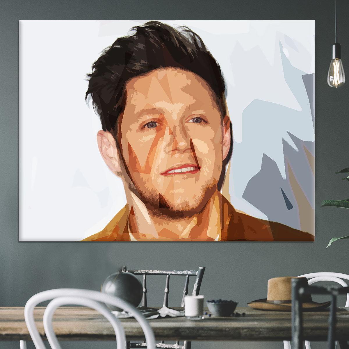 Niall Horan of One Direction Pop Art Canvas Print or Poster - Canvas Art Rocks - 3