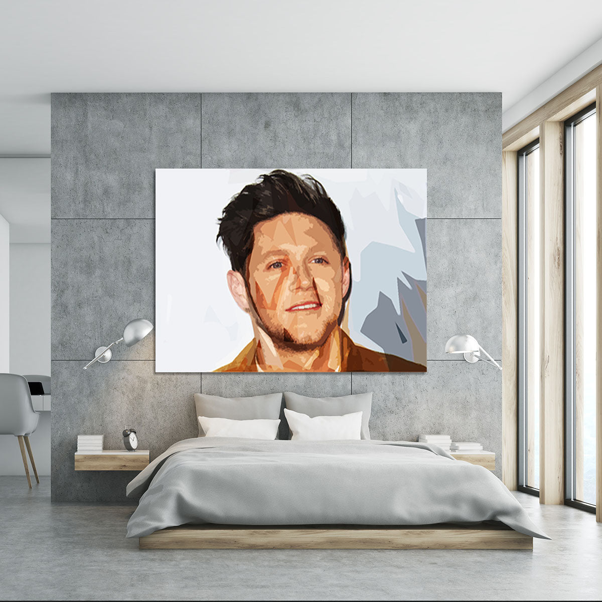 Niall Horan of One Direction Pop Art Canvas Print or Poster - Canvas Art Rocks - 5
