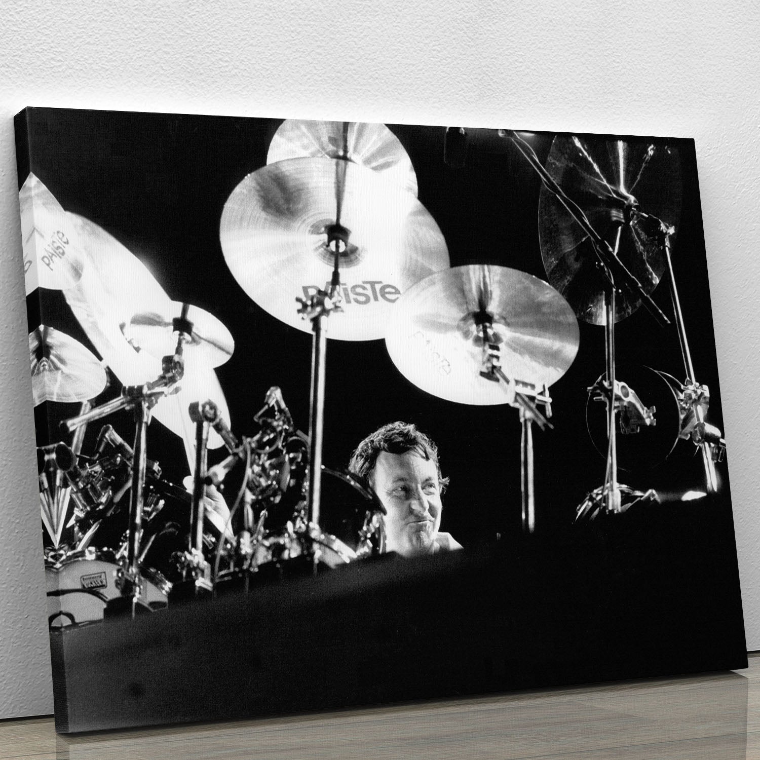 Nick Mason of Pink Floyd Canvas Print or Poster - Canvas Art Rocks - 1