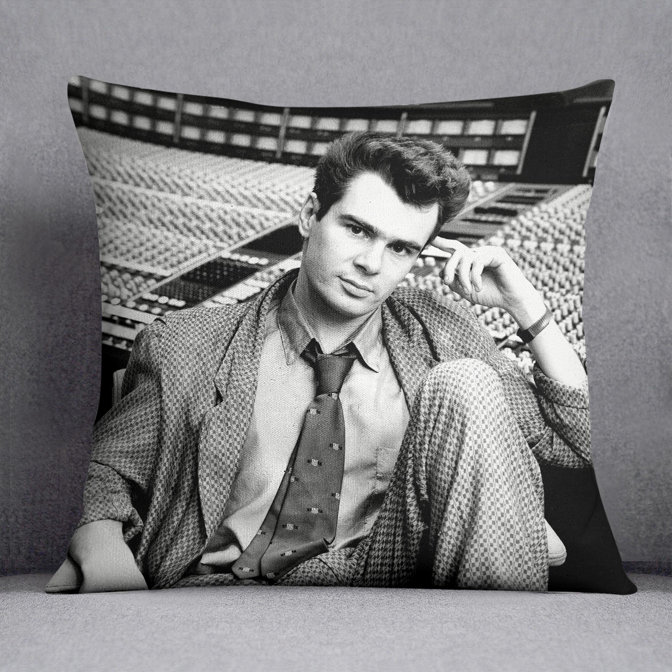 Nik Kershaw in a studio Cushion