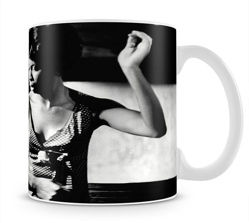 Nina Simone singing Mug - Canvas Art Rocks - 1