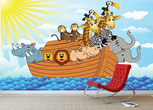 Noah Ark Wall Mural Wallpaper - Canvas Art Rocks - 3
