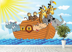 Noah Ark Wall Mural Wallpaper - Canvas Art Rocks - 4